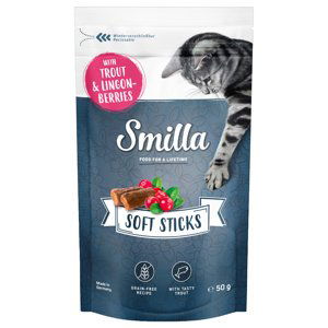 Smilla Soft Sticks 50 g - pstruh s brusinkami