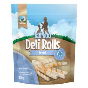 Barkoo Deli Rolls Dental cca 12,7 cm ⌀ 1,7 cm - 3 x 190 g