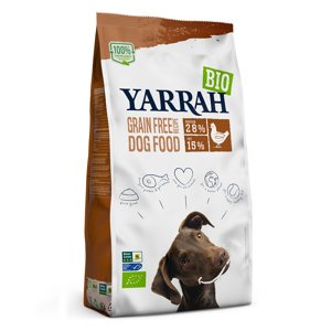 Yarrah bio bez obilovin s bio kuřecím - výhodné balení: 2 x 10 kg