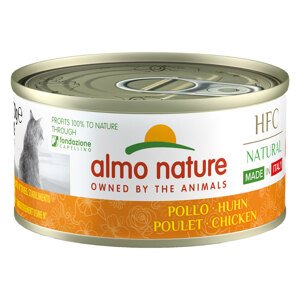 Almo Nature HFC Natural Made in Italy 6 x 70 g - kuřecí