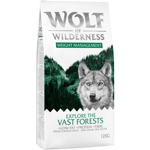 Wolf of Wilderness "Explore The Vast Forests" - Weight Management - 2 x 12 kg