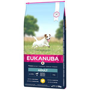 Eukanuba Adult Small Breed kuřecí - 15 kg