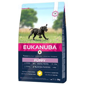 Eukanuba Puppy Large Breed kuřecí - výhodné balení: 2 x 3 kg