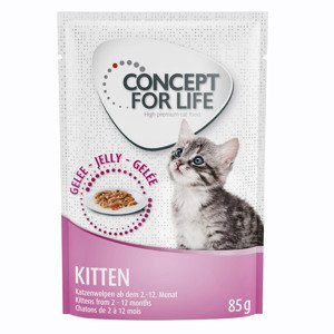 Concept for Life kapsičky, 48 x 85 g za skvělou cenu! - Kitten v želé                           