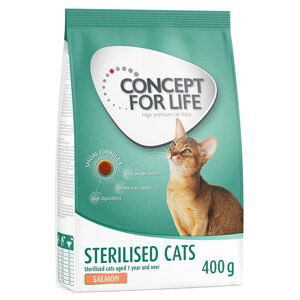 Concept for Life Sterilised Cats losos - 400 g