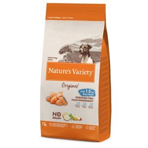 Nature's Variety Original No Grain Mini Adult losos - výhodné balení: 2 x 7 kg