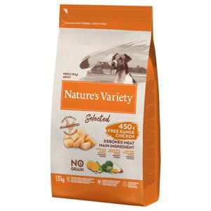 Nature's Variety Selected Mini Adult kuřecí z volného chovu - 1,5 kg