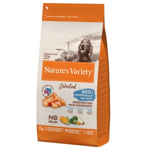 Nature's Variety Selected Medium Adult norský losos - 2 x 2 kg