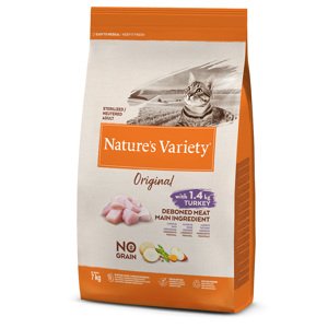 Nature's Variety Original No Grain Sterlised krůtí - výhodné balení 2 x 7 kg