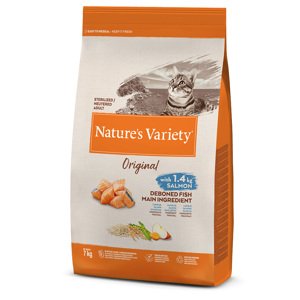 Nature's Variety Original Sterilised losos - výhodné balení: 2 x 7 kg