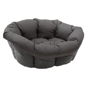 Polštář Ferplast Sofa pro koše Ferplast Siesta Deluxe - antracit - 8: D  85 x Š 62 x V 28,5 cm