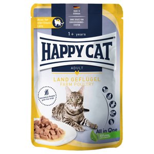 Happy Cat Pouch Meat in Sauce 12 x 85 g  - drůbeží