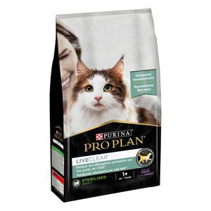 PURINA PRO PLAN LiveClear Sterilised Adult Turkey - 1,4 kg