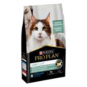 PURINA PRO PLAN LiveClear Sterilised Adult 7+ Turkey - 2,8 kg