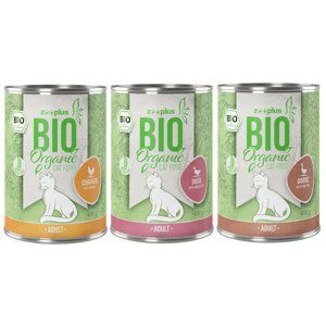 Míchané balení na vyzkoušení: zooplus Bio 6 x 400 g - 3 druhy