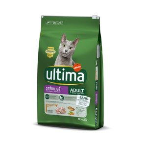 Ultima Cat Sterilized kuřecí & ječmen - 2 x 10 kg