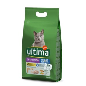 Ultima Cat Sterilized Senior - výhodné balení: 2 x 3 kg