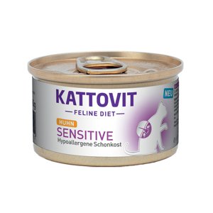 Kattovit Sensitive 85 g - 6 x 85 g kuřecí