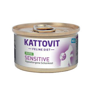 Kattovit Sensitive 85 g - 12 x 85 g krůtí