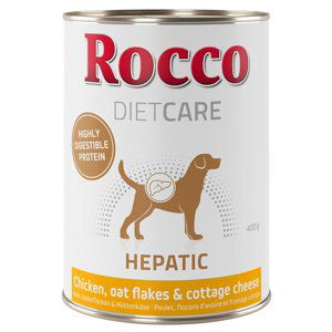 Rocco Diet Care Hepatic kuřecí s ovesnými vločkami a sýrem cottage 400 g 24 x 400 g