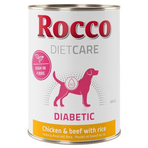 Rocco Diet Care Diabetic kuřecí a hovězí s rýží 400 g 6 x 400 g