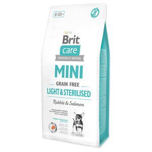 Brit Care Mini Grain Free Light & Sterilised - výhodné balení: 2 x 7 kg