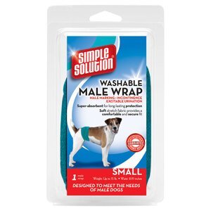 Simple Solution pratelné plenky pro psy (samce) - velikost S, 1 kus