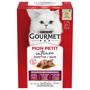 Gourmet Mon Petit 12 x 50 g - duetti: maso