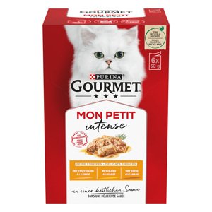 Gourmet Mon Petit 12 x 50 g -  kachna, kuře, krůta