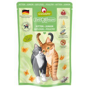 GranataPet DeliCatessen 24 x 85 g - Kitten: drůbeží