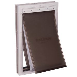 PetSafe® Dvířka Extreme Weather Door  - vel. L: Š 34,1 x V 50,8 x H 8,3 cm - šedá