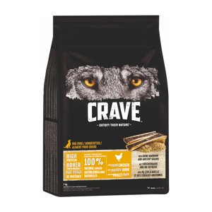 Crave Adult pro psy - 15 % sleva  - s kuřecím, kostní dření a původními obilovinami 7 KG