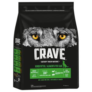 Crave Adult pro psy - 15 % sleva  - s jehněčím & hovězím (2,8 kg)