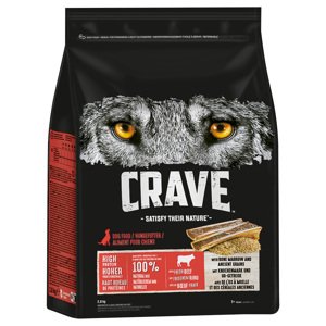 Crave Adult pro psy - 15 % sleva  - s hovězím, kostní dření a původními obilovinami (2,8 kg)