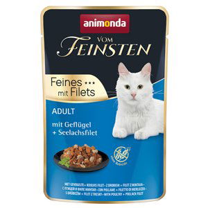 Animonda Vom Feinsten Adult 18 x 85 g - drůbeží + filé z tresky