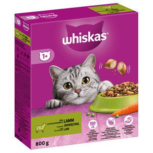 Whiskas 1+ s jehněčím - 2 x 800 g