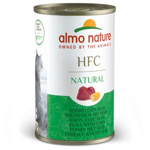 Almo Nature HFC 6 x 140 g - Tuňák & kukuřice