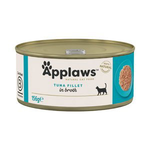 Applaws ve vývaru konzervy 6 x 156 g - Filé z tuňáka