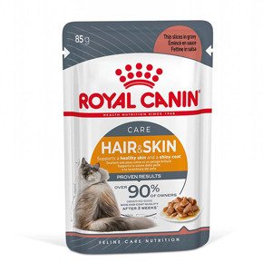 Royal Canin Hair & Skin Care v omáčce - 24 x 85 g