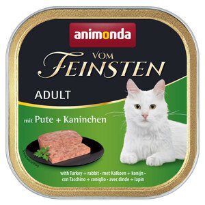 Animonda vom Feinsten Adult 32 x 100 g - krůtí a králík