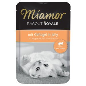 Miamor Ragout Royale Kitten kapsička 22 x 100 g - drůbeží