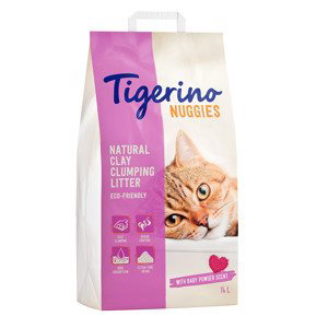 Kočkolit Tigerino Nuggies - Baby Powder - 14 l