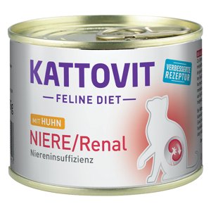 Kattovit Niere/Renal 185 g - 12 x 185 g kuřecí