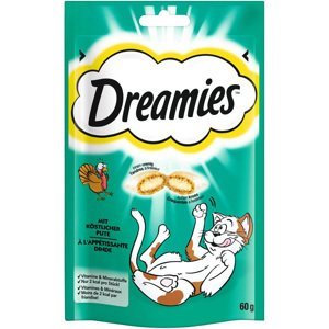 Dreamies Cat pochoutka, 60 g - s krůtím (60 g)