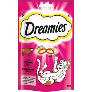 Dreamies Cat pochoutka, 60 g - hovězí (2 x 60 g)