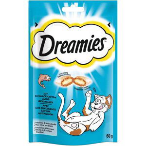 Dreamies Cat pochoutka, 60 g - s lososem (60 g)