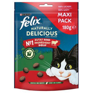 Felix Mix snacky - 25 % sleva  - Hovězí s kustovnicí čínskou (180 g)