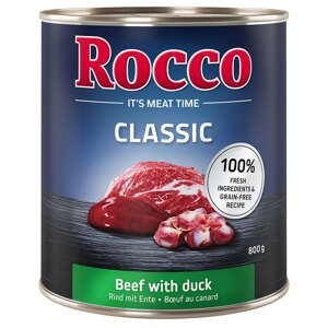 Rocco Classic 6 x 800 g - Hovězí s kachnou