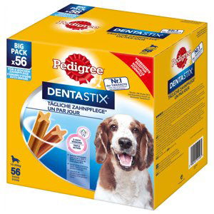 Pedigree Dentastix každodenní péče o zuby - Multipack Medium 168 ks - pro středně velké psy (10-25 kg)