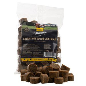 Caniland pštrosí a jelení cookies - 275 g